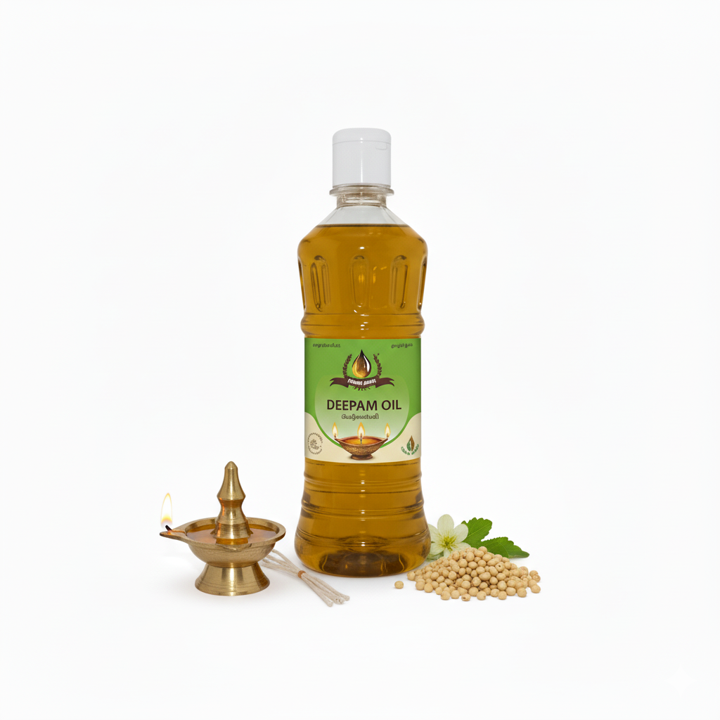 Deepam Oil (1L) Marachekku Deepam Oil